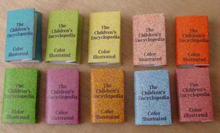 Encyclopedia Sets with Color Pages!
