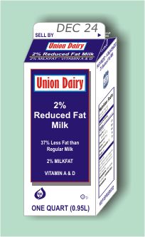 Quart Milk Cartons