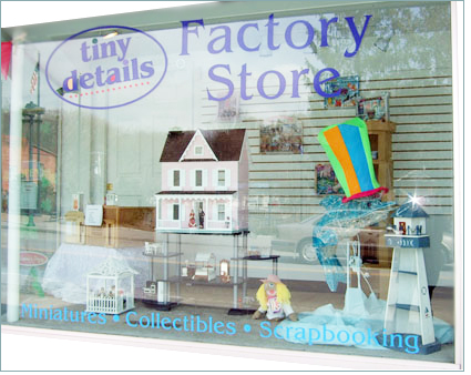 Tiny Details Retail Storefront